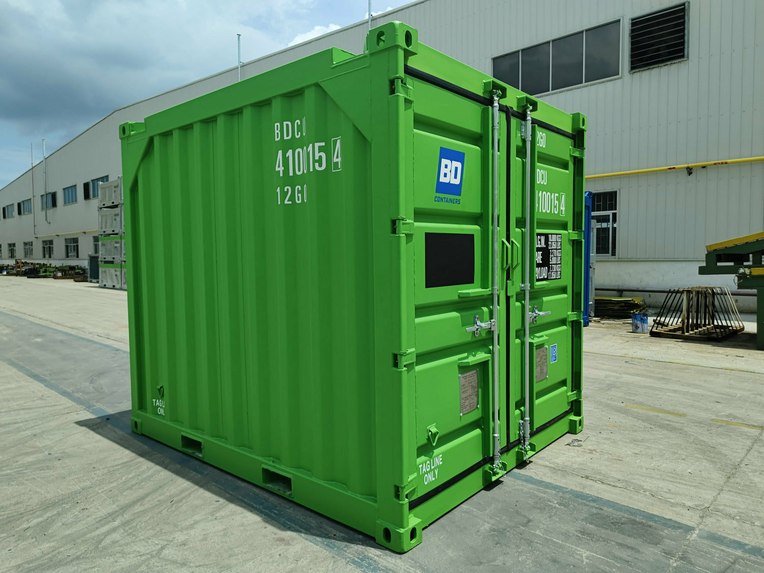10-FUẞ-SEEWERTIGER CONTAINER DNV 2.7-1