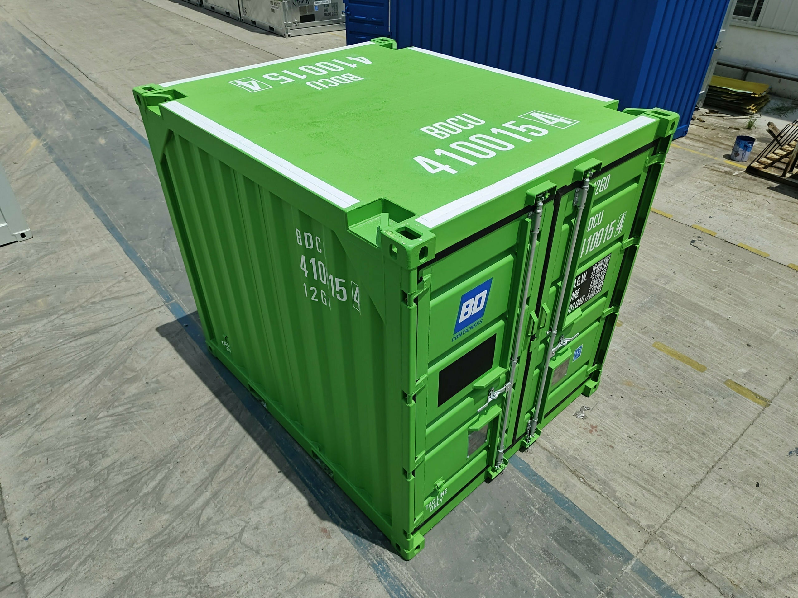 10-FUẞ-SEEWERTIGER CONTAINER DNV 2.7-1