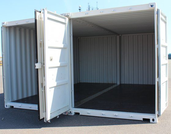 2 x 20ft ZAAGLOODS high cube Container