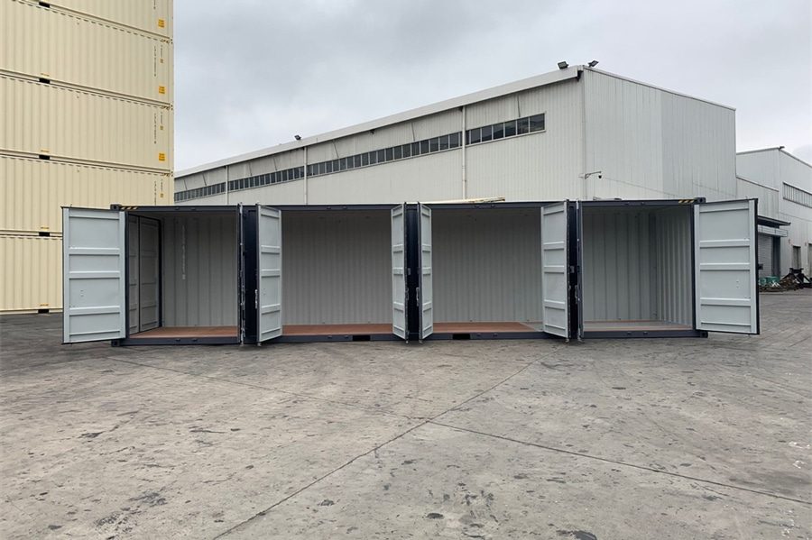40-Fuß-High-Cube-Container mit Seitentüren