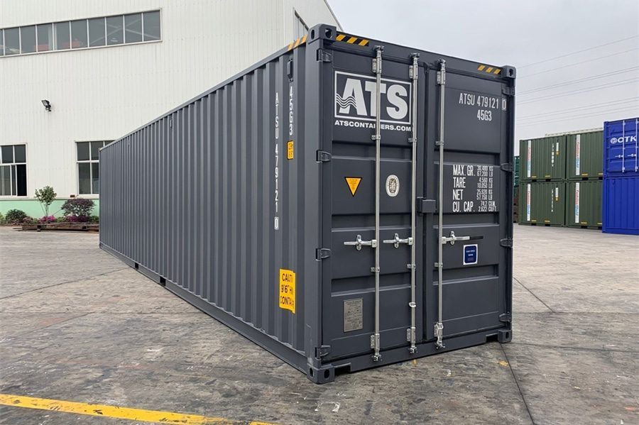 40-Fuß-High-Cube-Container mit Seitentüren
