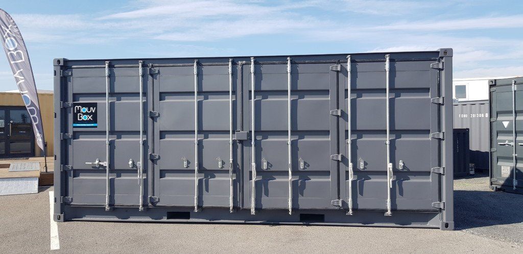 20-FUß-TROCKENFRACHTCONTAINER MIT SEITLICHER ÖFFNUNG „SHOP-BOX“