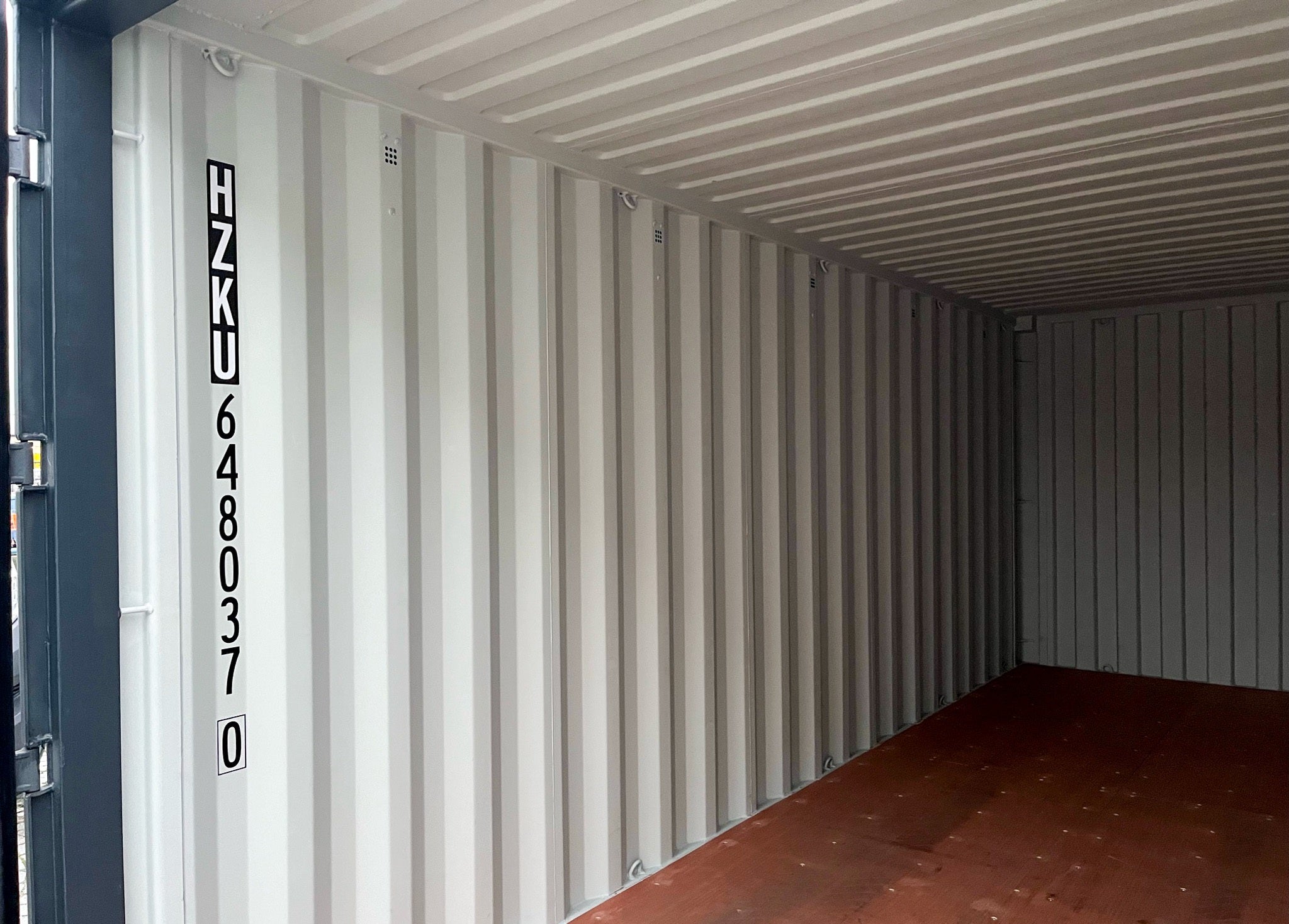 Offener Seitencontainer RAL 20 Fuß von 7016