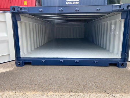 20' OFFENE HALBHÖHEN-CONTAINER MIT OFFENER OBERSEITE