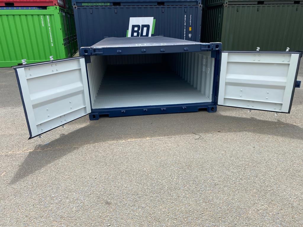 20' OFFENE HALBHÖHEN-CONTAINER MIT OFFENER OBERSEITE