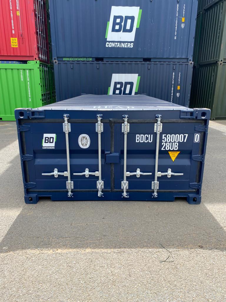 20' OFFENE HALBHÖHEN-CONTAINER MIT OFFENER OBERSEITE