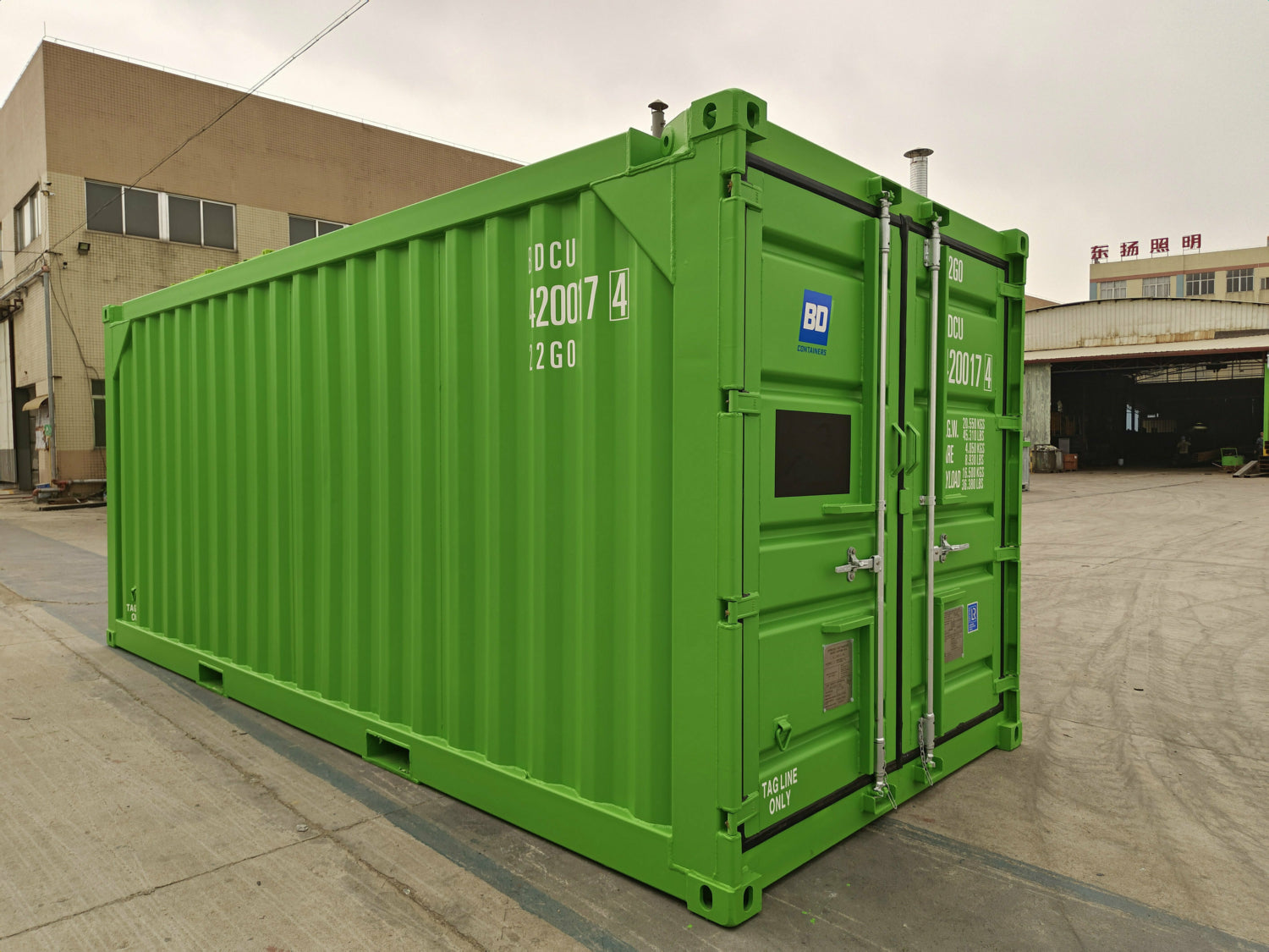 20-Fuß-Seecontainer DNV 2.7-1