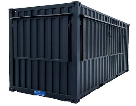 20-Fuß-Container (7,1 m) oder 6-Meter-Seecontainer, ausgestattet für die Nutzung als Bar/Café.