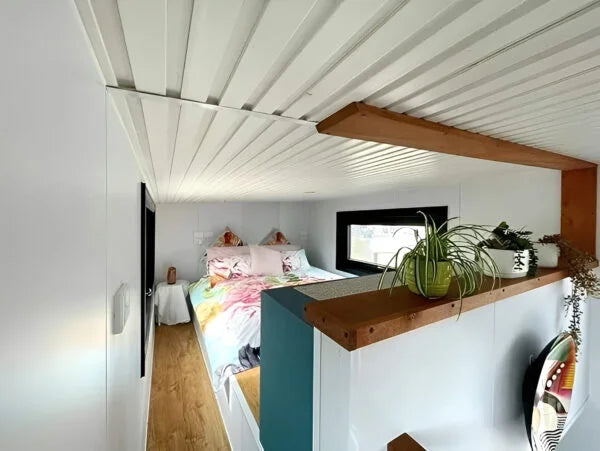 Modulares 3-Zimmer-Container-Mobilheim auf Rädern