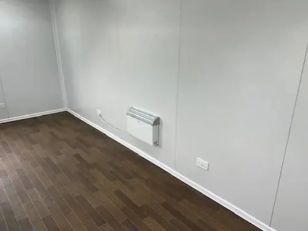 Standardbürocontainer mit 3 Fenstern