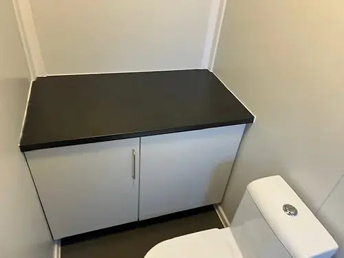 Standard-Bürocontainer mit WC