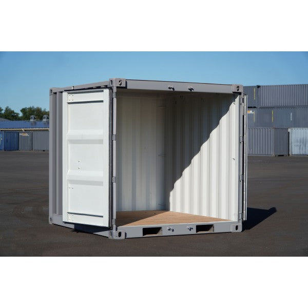 3m x 2,4m Seecontainer (neu) Grau