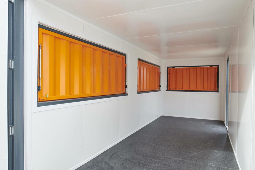 Seecontainer umgebaut zum Café/Bar/Snack-Bar