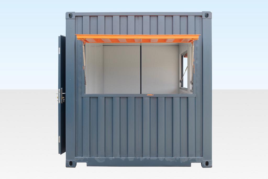 Seecontainer umgebaut zum Café/Bar/Snack-Bar