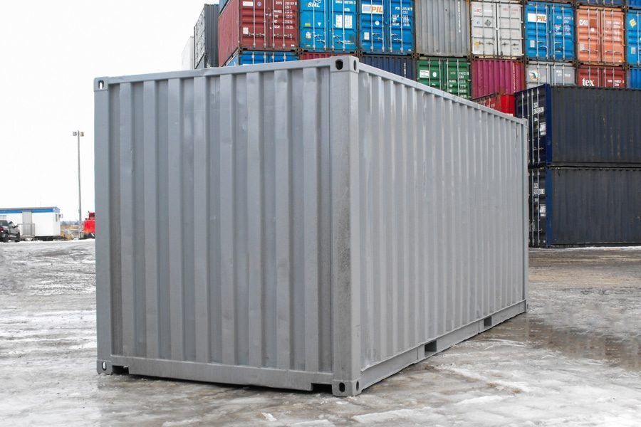 6 Meter Lagercontainer mit 2 Rolltoren.