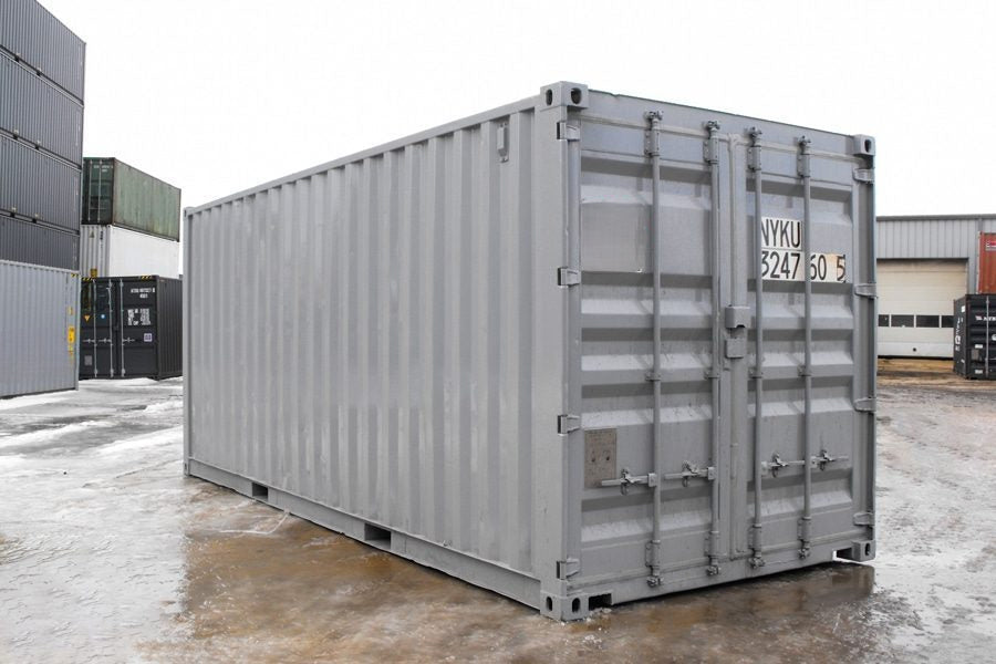 6 Meter Lagercontainer mit 2 Rolltoren.