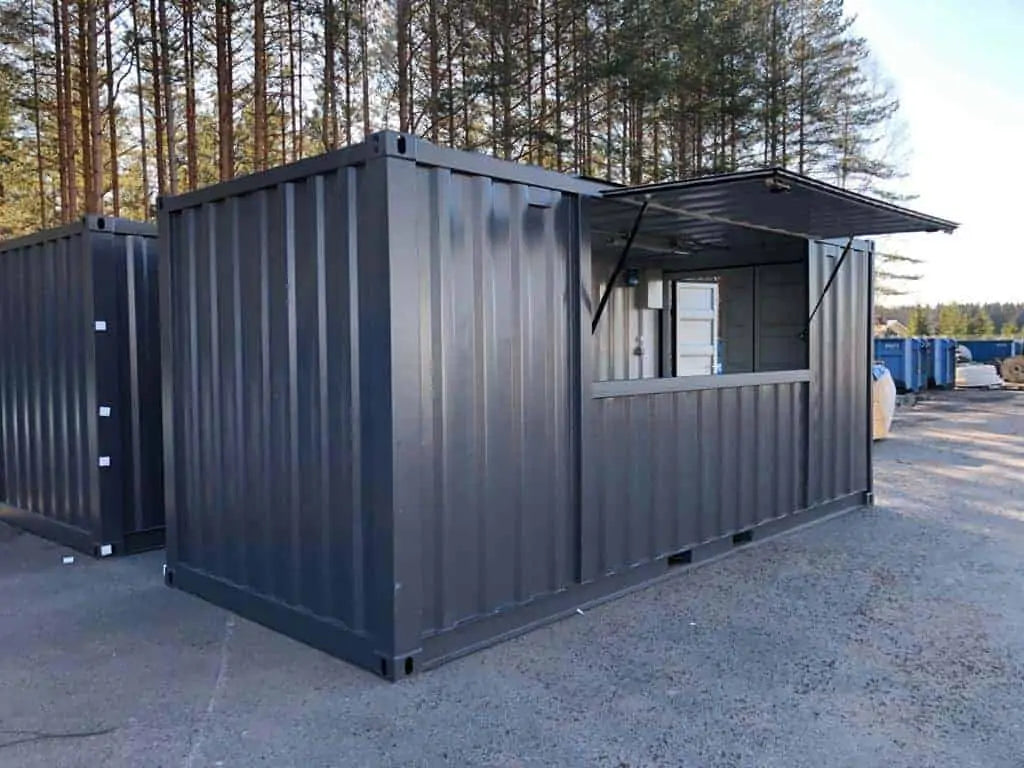 20-Fuß-Container-Kiosk