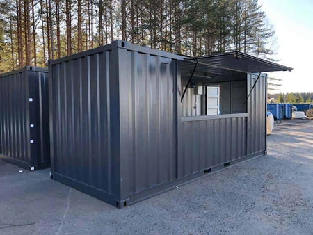20-Fuß-Container-Kiosk