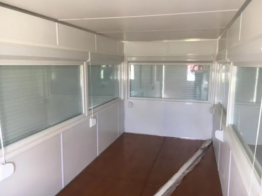 20-Fuß-Beobachtungscontainer
 Außenabmessungen