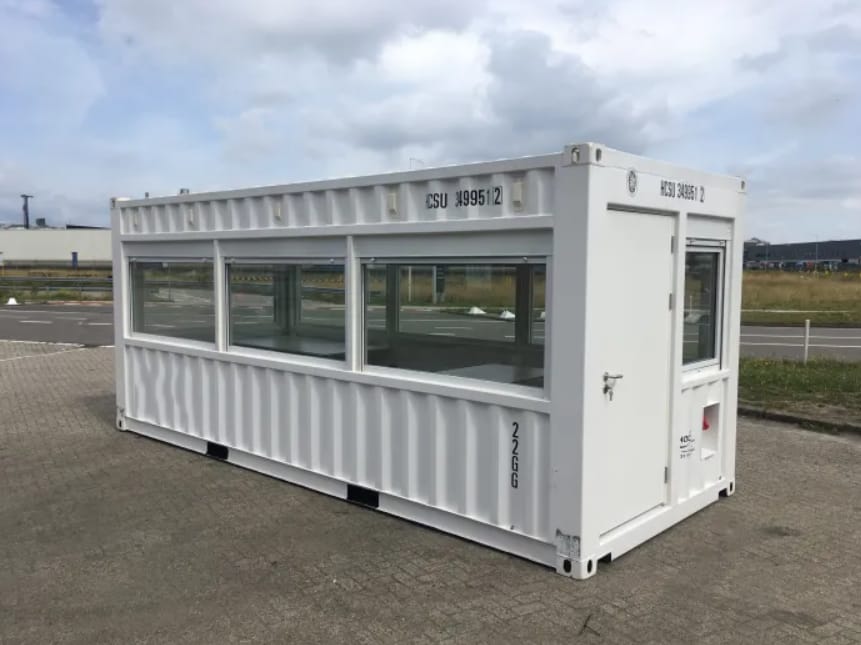 20-Fuß-Beobachtungscontainer
 Außenabmessungen
