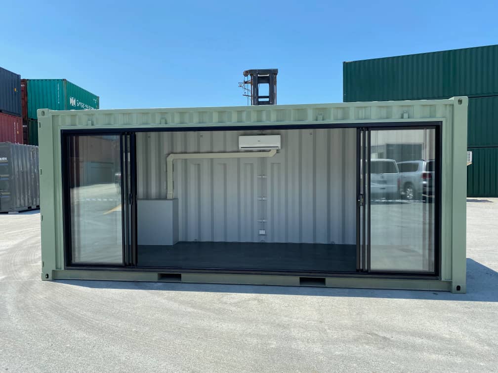 Neuer 20-Fuß-Bürocontainer