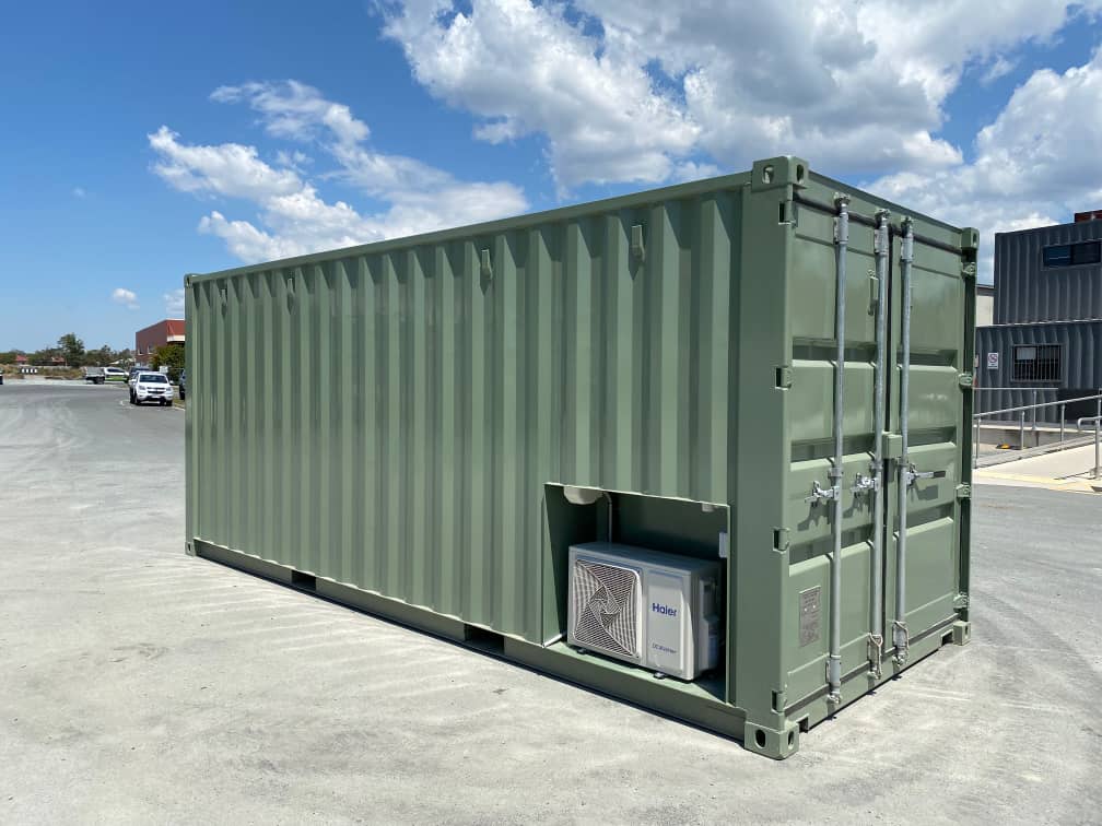 Neuer 20-Fuß-Bürocontainer