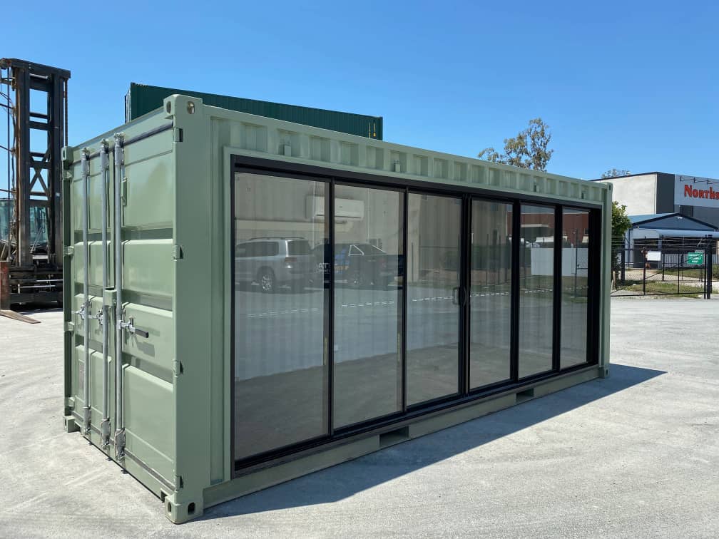 Neuer 20-Fuß-Bürocontainer