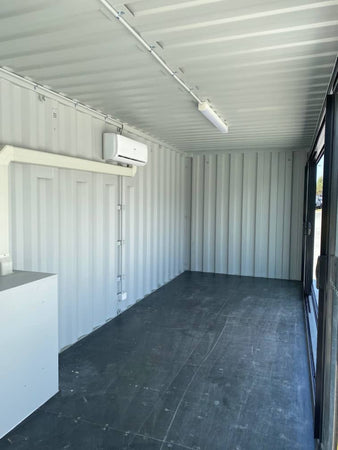 Neuer 20-Fuß-Bürocontainer