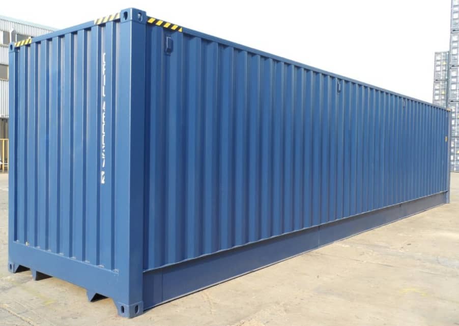 VERSANDCONTAINER (1. FAHRT) MIT SEITENÖFFNUNG, 40 FUSS HOCH