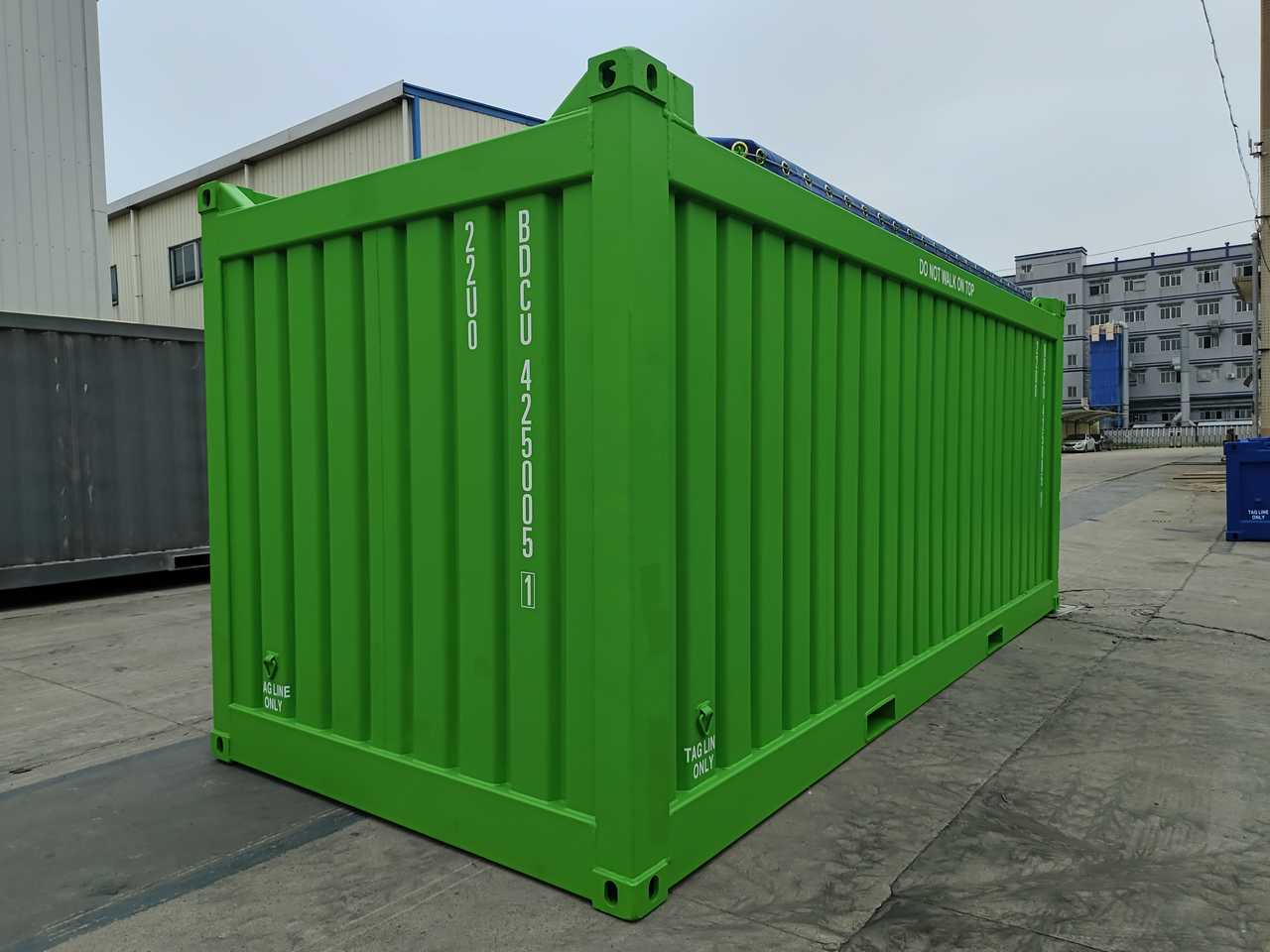 20-Fuß-Open-Top-Container für Offshore-Einsatz DNV 2.7-1