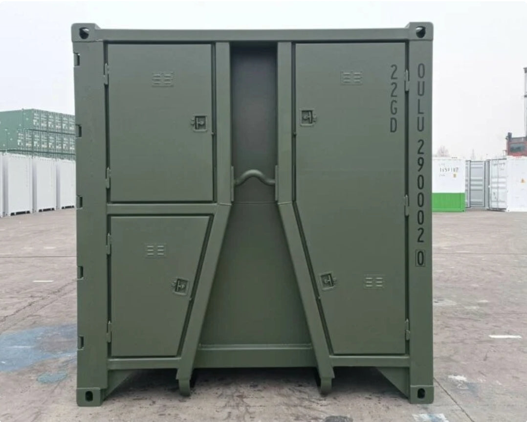 20-Fuß-Container mit vollen Seitenöffnungen