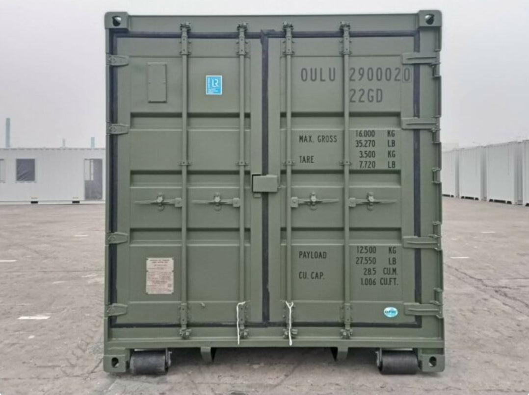 20-Fuß-Container mit vollen Seitenöffnungen