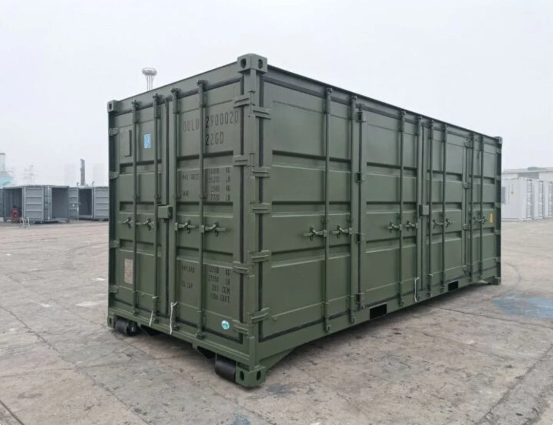 20-Fuß-Container mit vollen Seitenöffnungen