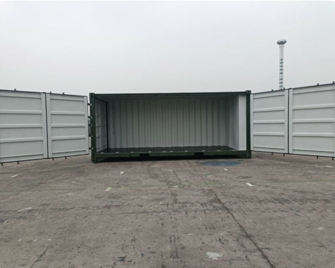 20-Fuß-Container mit vollen Seitenöffnungen