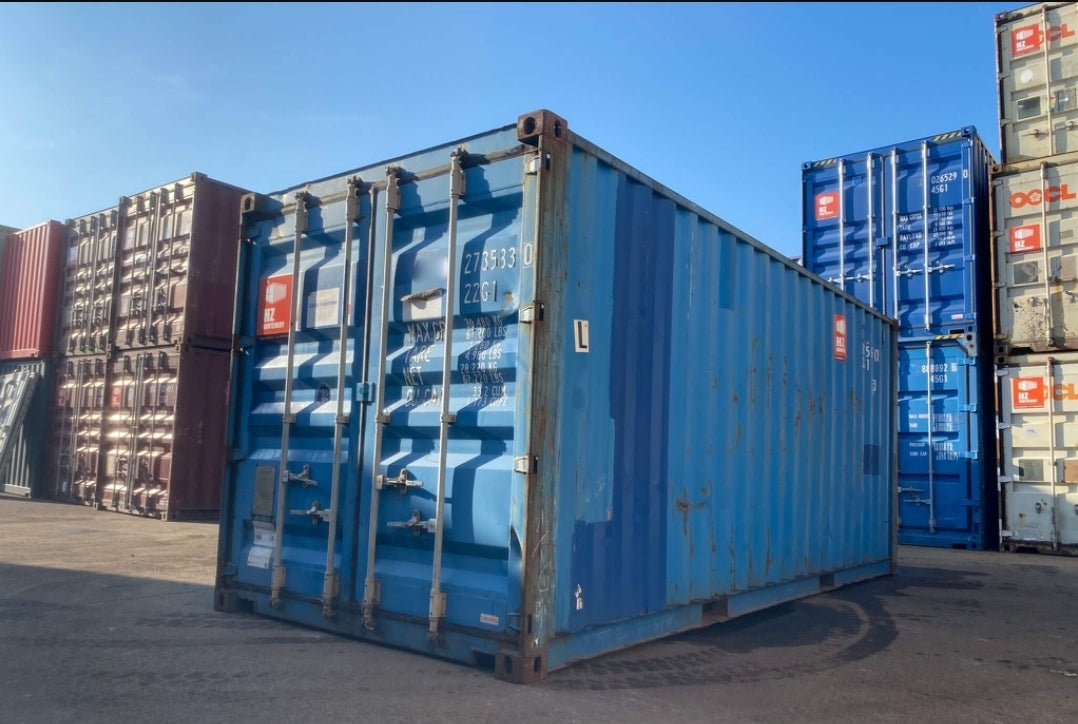 GEBRAUCHTER 20-FUß-VERSANDCONTAINER