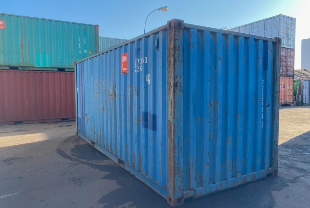 GEBRAUCHTER 20-FUß-VERSANDCONTAINER