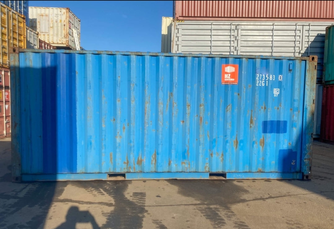 GEBRAUCHTER 20-FUß-VERSANDCONTAINER