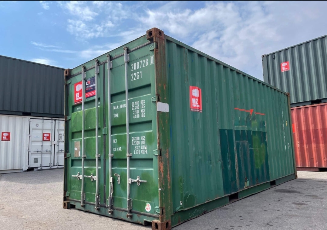 GEBRAUCHTER 20-FUß-VERSANDCONTAINER