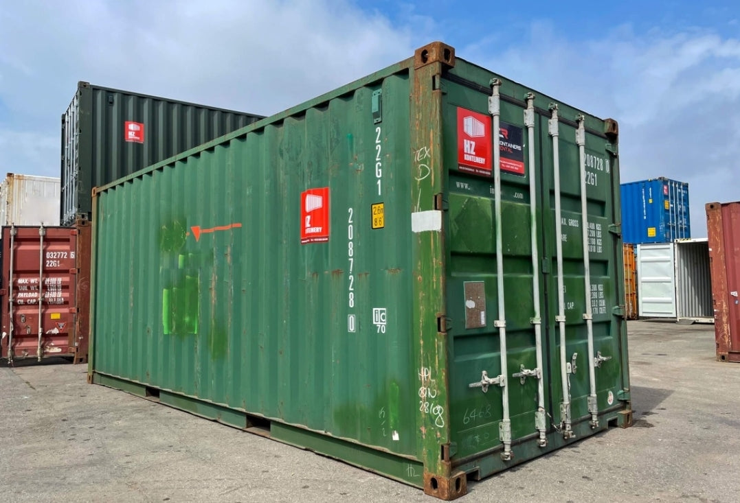 GEBRAUCHTER 20-FUß-VERSANDCONTAINER