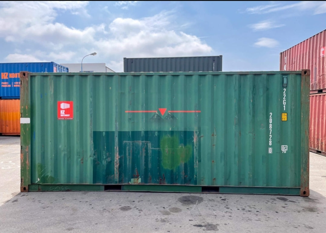 GEBRAUCHTER 20-FUß-VERSANDCONTAINER