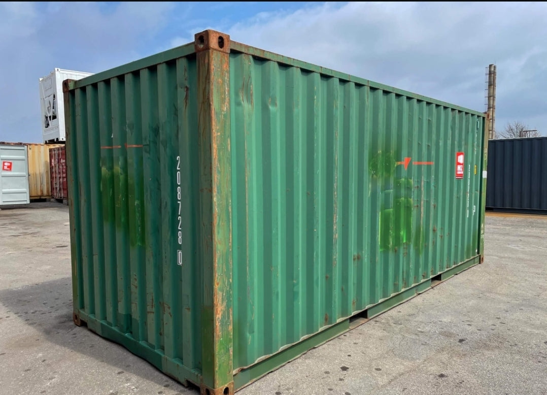 GEBRAUCHTER 20-FUß-VERSANDCONTAINER