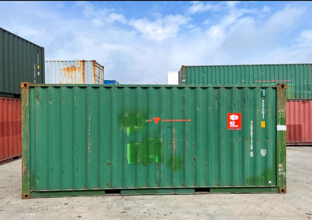 GEBRAUCHTER 20-FUß-VERSANDCONTAINER