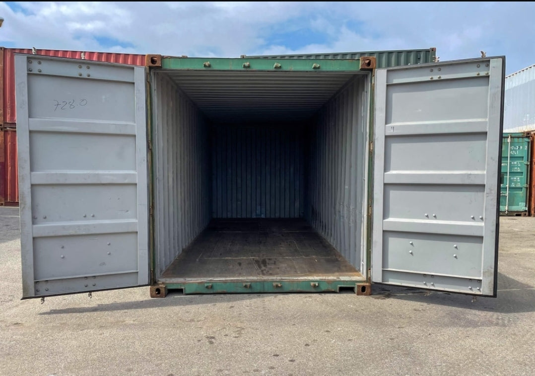 GEBRAUCHTER 20-FUß-VERSANDCONTAINER