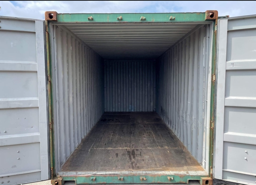 GEBRAUCHTER 20-FUß-VERSANDCONTAINER
