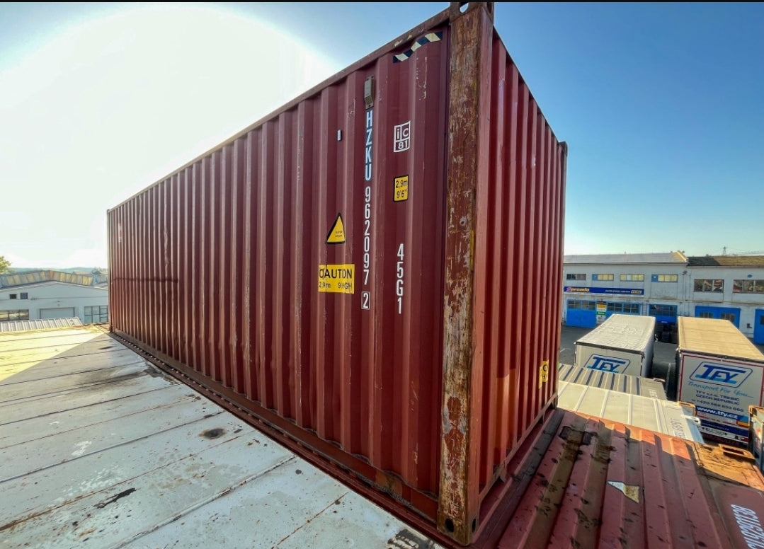 30-Fuß-HC-Container, gekürzt (gebraucht)