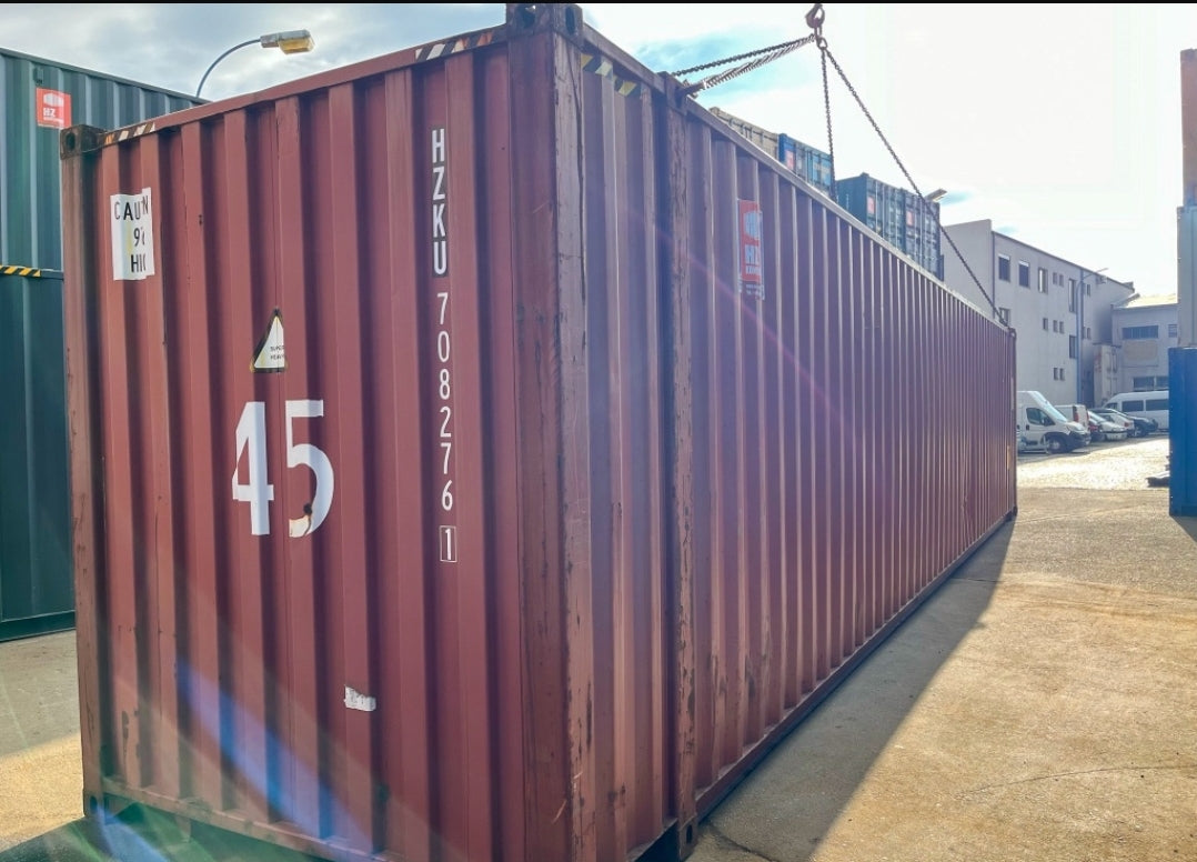 GEBRAUCHTER 45-FUSS HIGH-CUBE-ÜBERSEE-CONTAINER