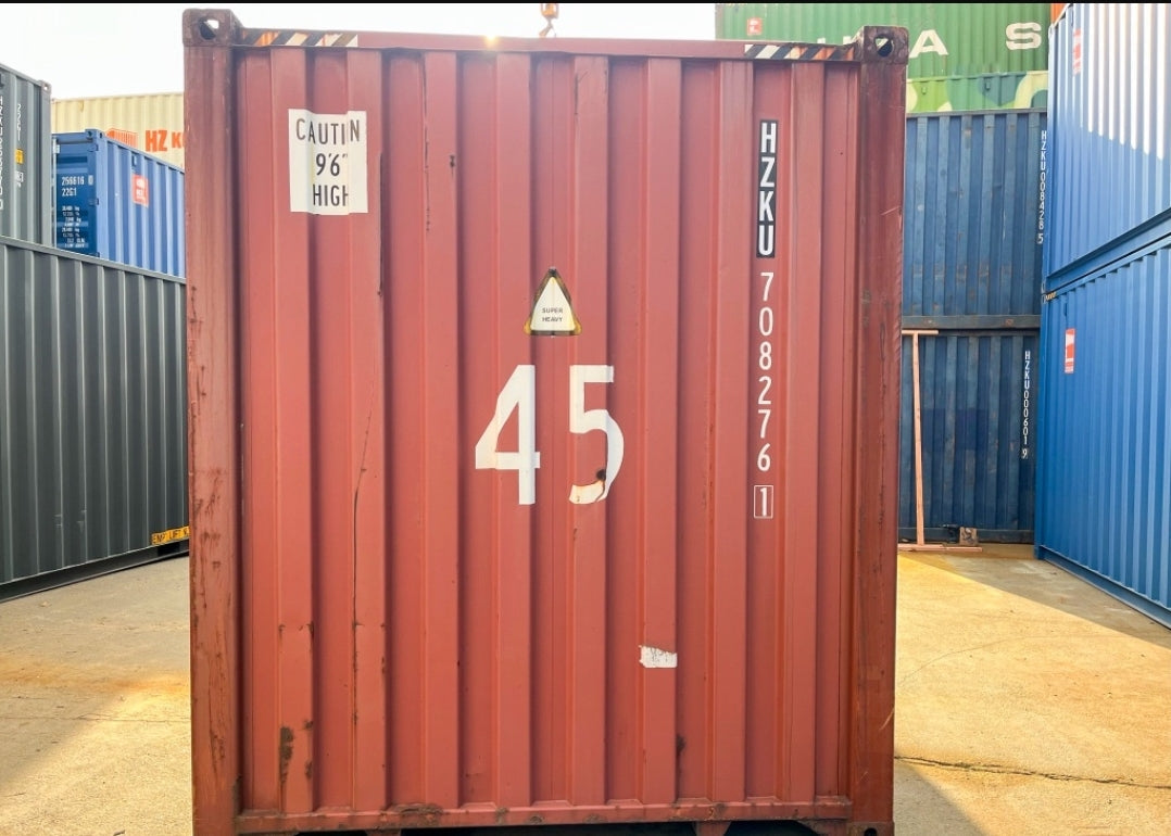 GEBRAUCHTER 45-FUSS HIGH-CUBE-ÜBERSEE-CONTAINER