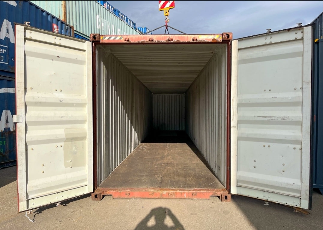 GEBRAUCHTER 45-FUSS HIGH-CUBE-ÜBERSEE-CONTAINER
