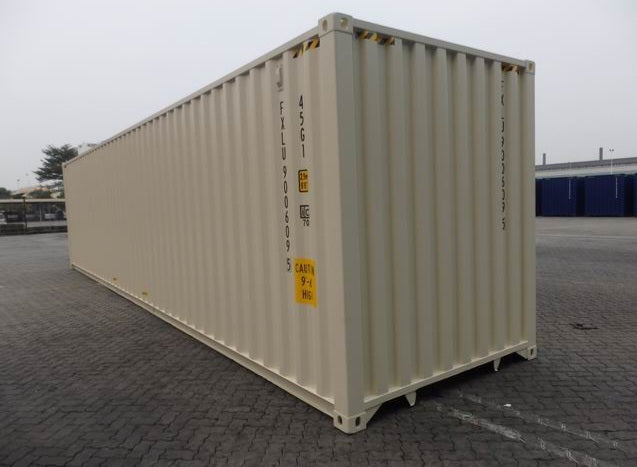 Gebrauchter 40-Fuß-High-Cube-Container für Paletten.
