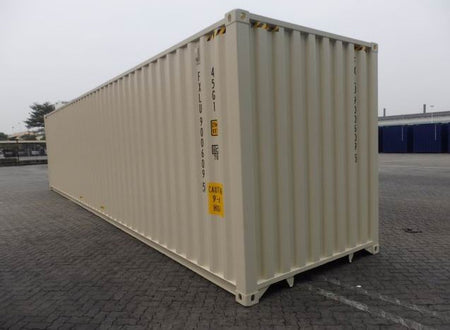Gebrauchter 40-Fuß-High-Cube-Container für Paletten.
